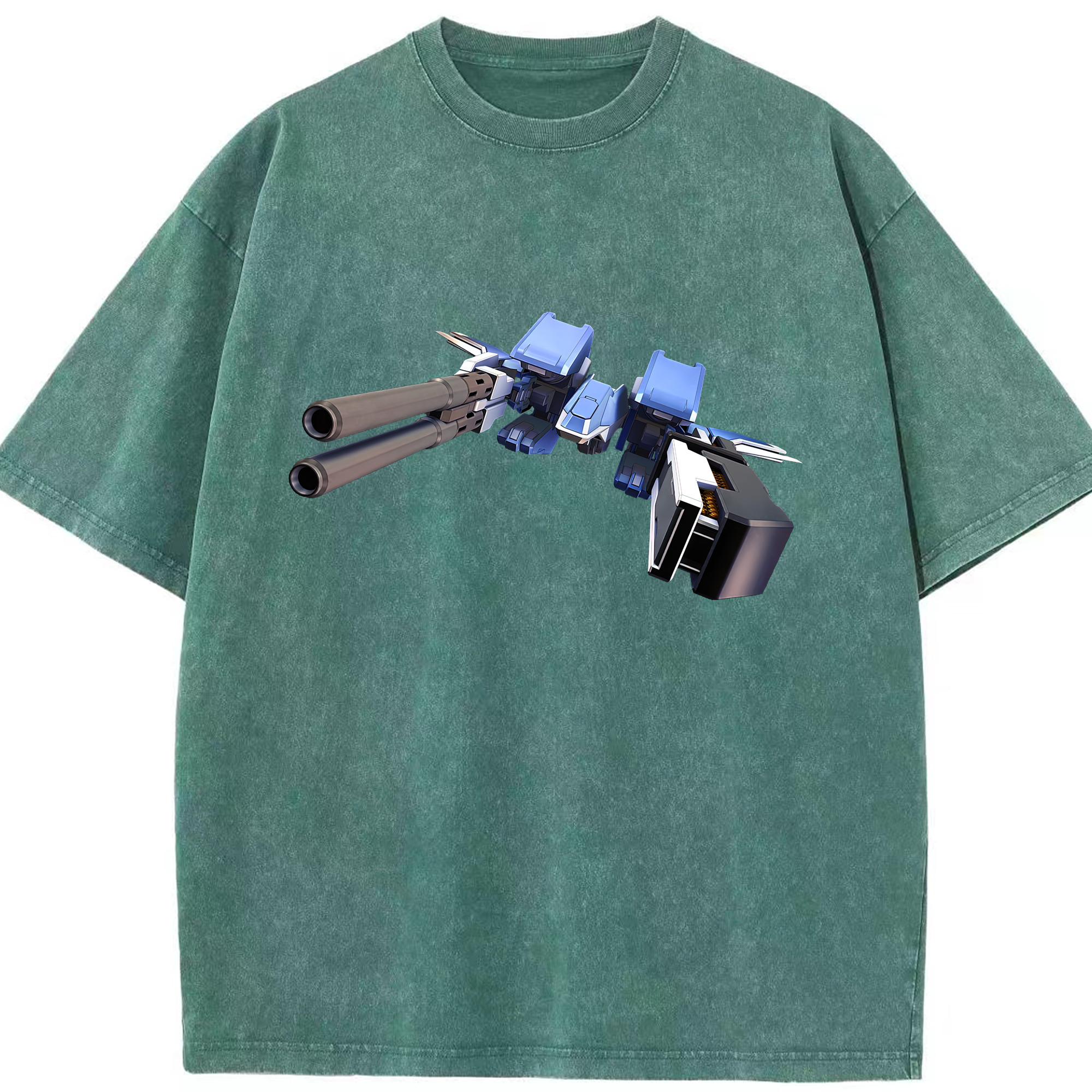 （画像用） 機動戦士ガンダム Mobile Suit Gundam 綿100% ヴィンテージ風 半袖Tシャツ（フロントプリント）